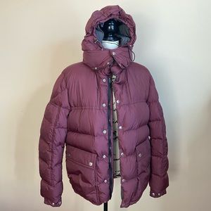 Men’s Burgundy Moncler Size 4 (L)